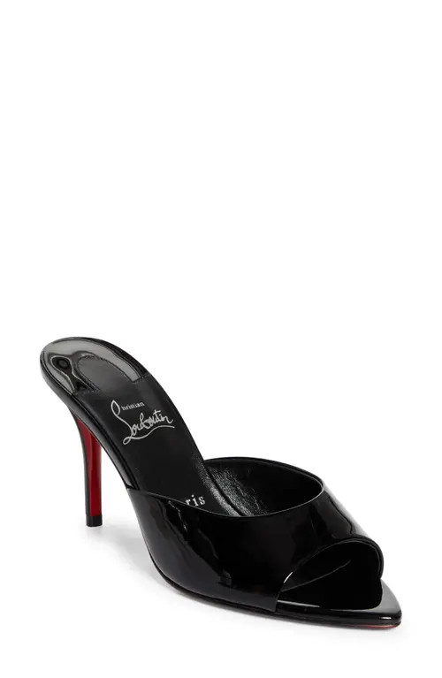 Christian Louboutin Miss Z Pointed Toe Sandal in Black at Nordstrom, Size 8.5Us | Nordstrom