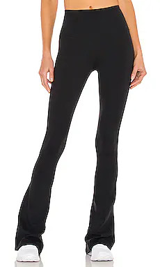 Splits59 Raquel High Waist Flare Legging in Black from Revolve.com | Revolve Clothing (Global)