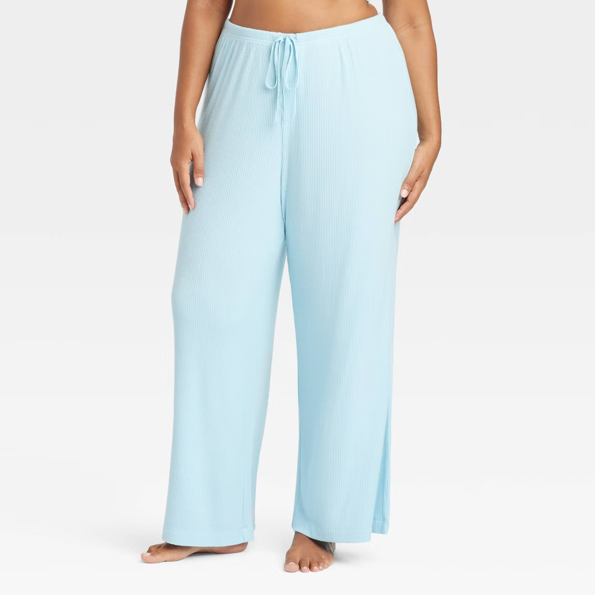 Women's Cozy Ribbed Wide Leg Pants - Auden™ | Target