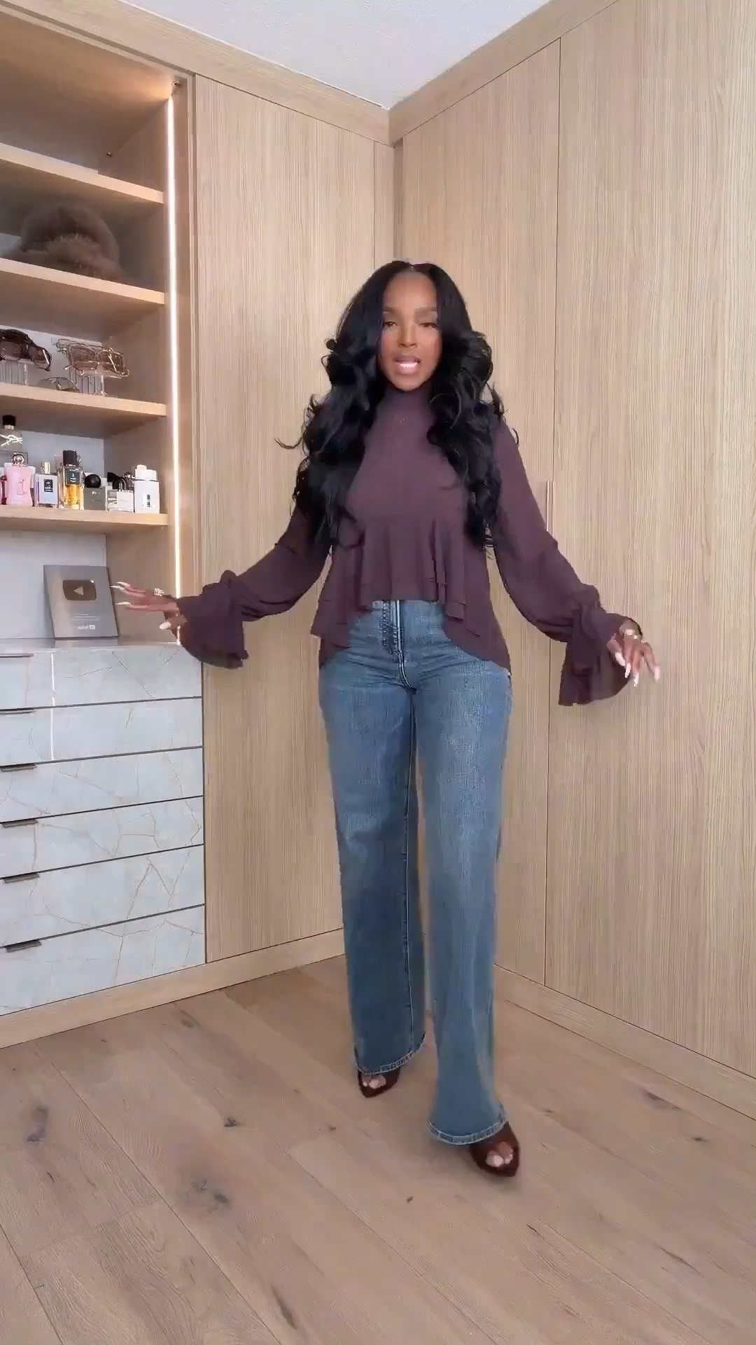 Scroll to shop! ✨ Everything from this look is linked below. 👇🏽    

Wearing: Size Small | 5’4” | 140 lbs | Denim 2 Long

📲   Download the FREE LTK app & follow me (@kirasfashionfinds) to shop all my daily finds.  #LTKootd #LTKPetite #LTKU