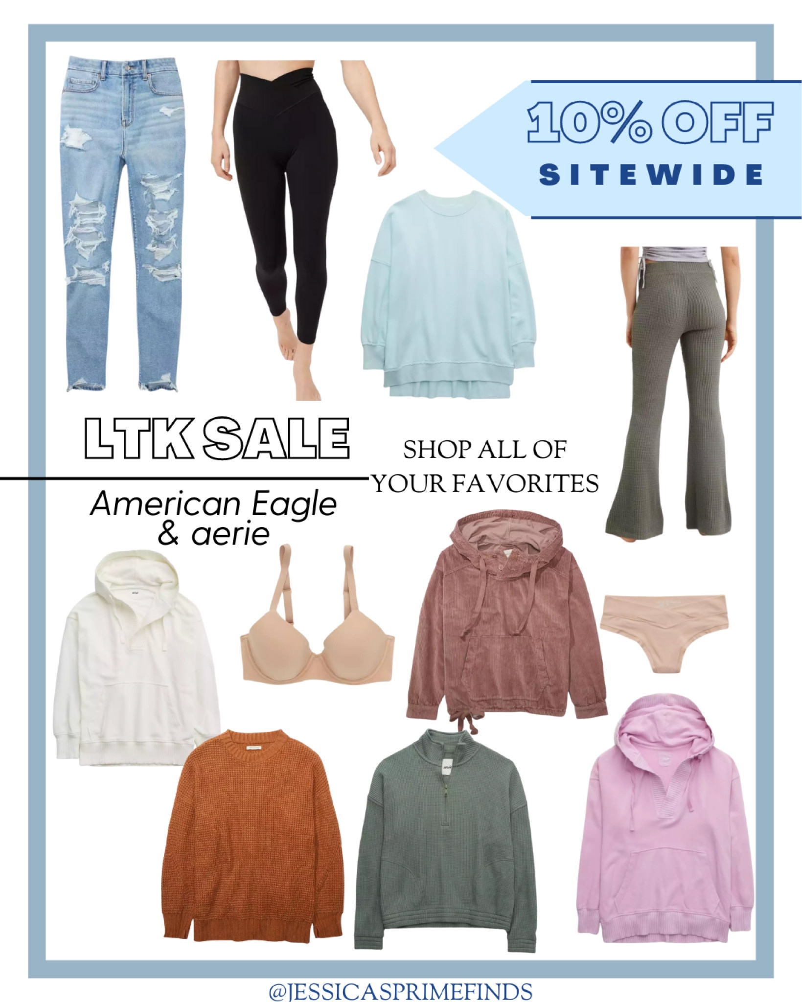 LTK SALE 9/18-20! American Eagle & aerie 10% OFF Stackable Discounts…shop fall looks & fall outfit inspo! Chunky loafers, faux suede saddle bag, wide leg pants, crop top, fall cardigan, bras, underwear, loungewear, OFFLINE leggings and more! #LTKSale

#LTKSale #LTKcurves #LTKstyletip
