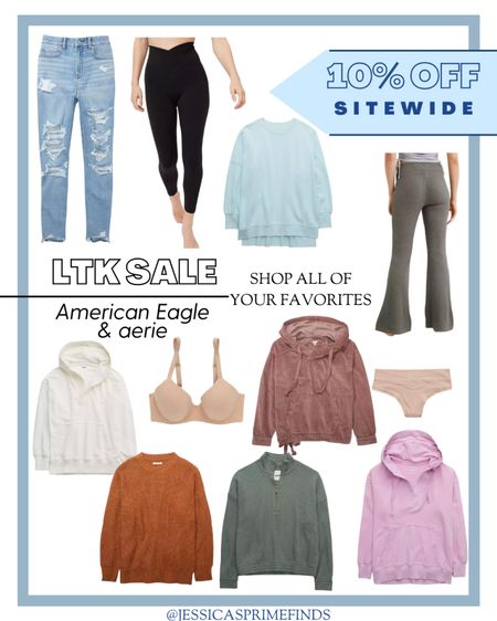 LTK SALE 9/18-20! American Eagle & aerie 10% OFF Stackable Discounts…shop fall looks & fall outfit inspo! Chunky loafers, faux suede saddle bag, wide leg pants, crop top, fall cardigan, bras, underwear, loungewear, OFFLINE leggings and more! #LTKSale

#LTKSale #LTKcurves #LTKstyletip