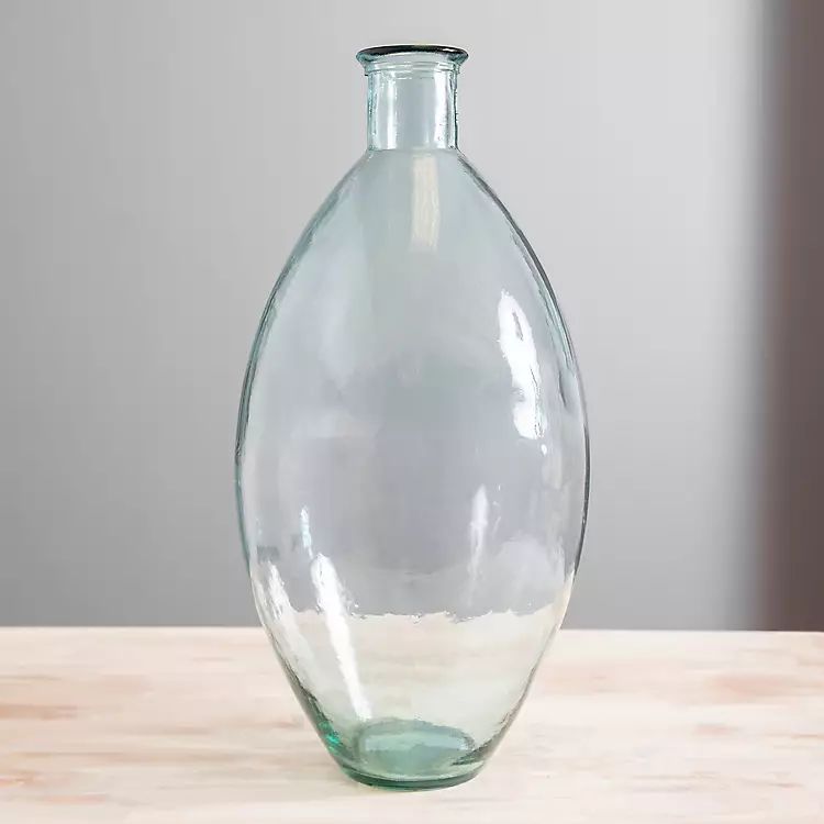 Green Spanish Glass Vase, 23 in. | Kirkland's Home