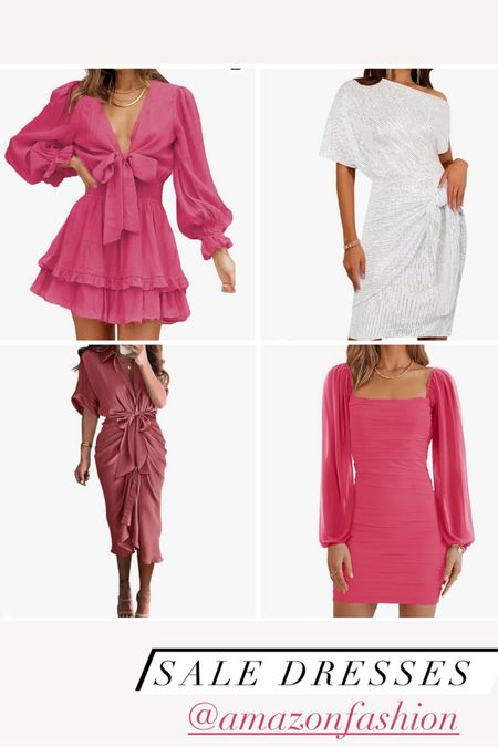 #dresses #sequindresses #bodycon #pink #white 

#LTKSpringSale #LTKparties #LTKsalealert