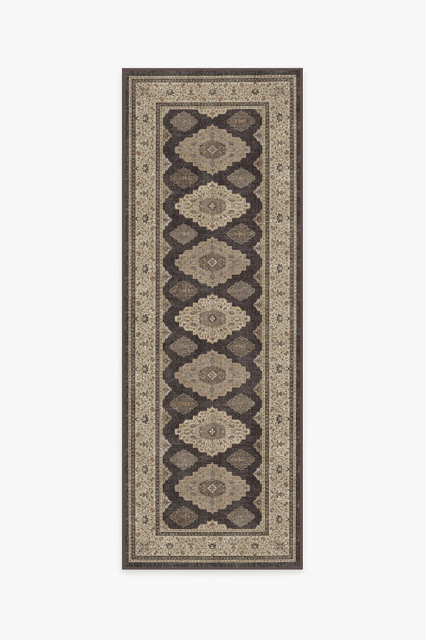 Maxine Dark Wood Rug | Ruggable