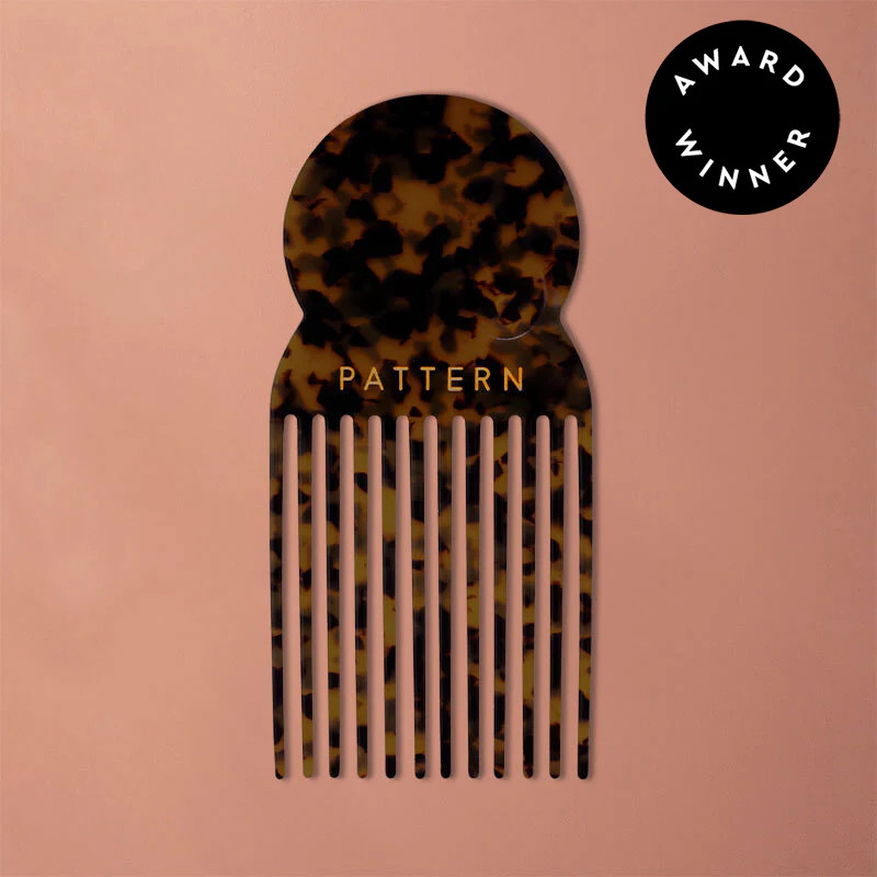 Afro Pick | Tortoise Shell Hair Comb | Pattern Beauty | Pattern Beauty