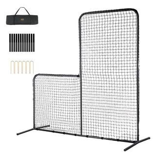 L Screen Baseball for Batting Cage 7 x7 ft. Baseball Softball Safety Screen Body Protector Portable Batting Screen | The Home Depot