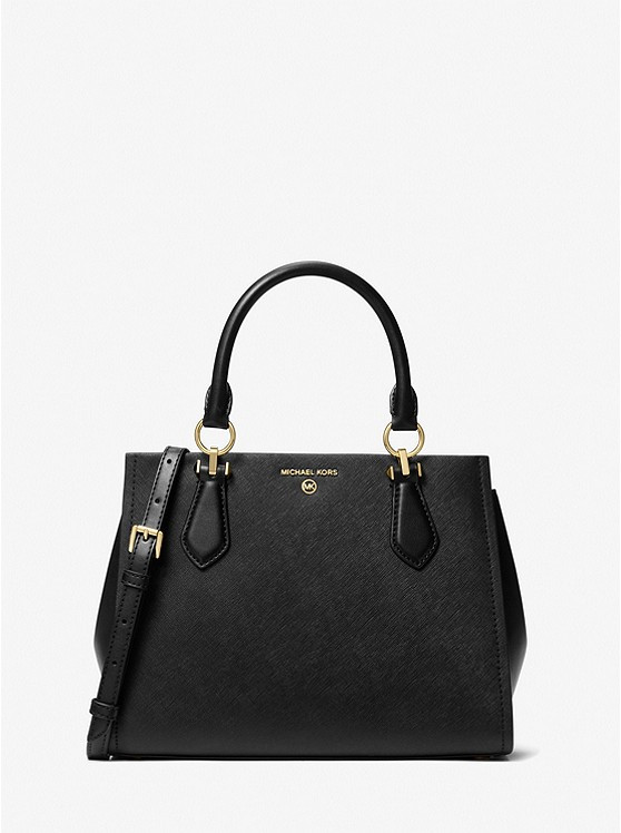 Marilyn Medium Saffiano Leather Satchel | Michael Kors US