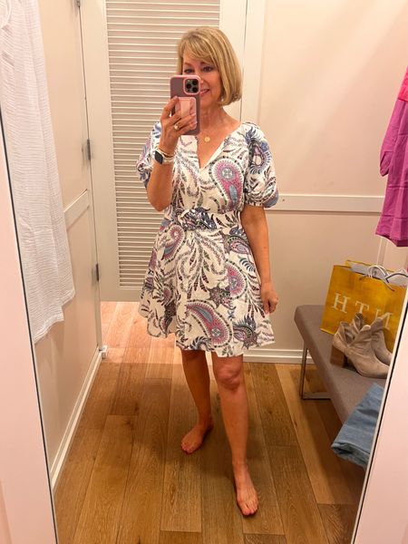 50% off and free shipping!! I love the fit of this dress. Sized up one so it would be a little longer and it’s a perfect fit. Really appreciate the belt at the waist for the extra detail. 

#LTKfindsunder50 #LTKsalealert #LTKparties