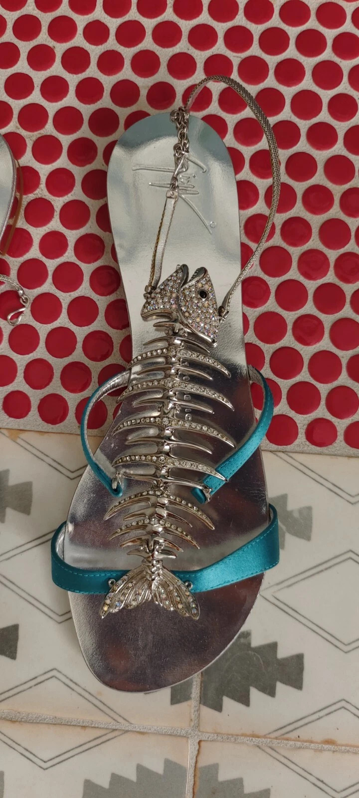 GUISEPPE ZANOTTI ICONIC SEX AND THE CITY CRYSTAL FISH SANDAL SZ 38  | eBay | eBay US