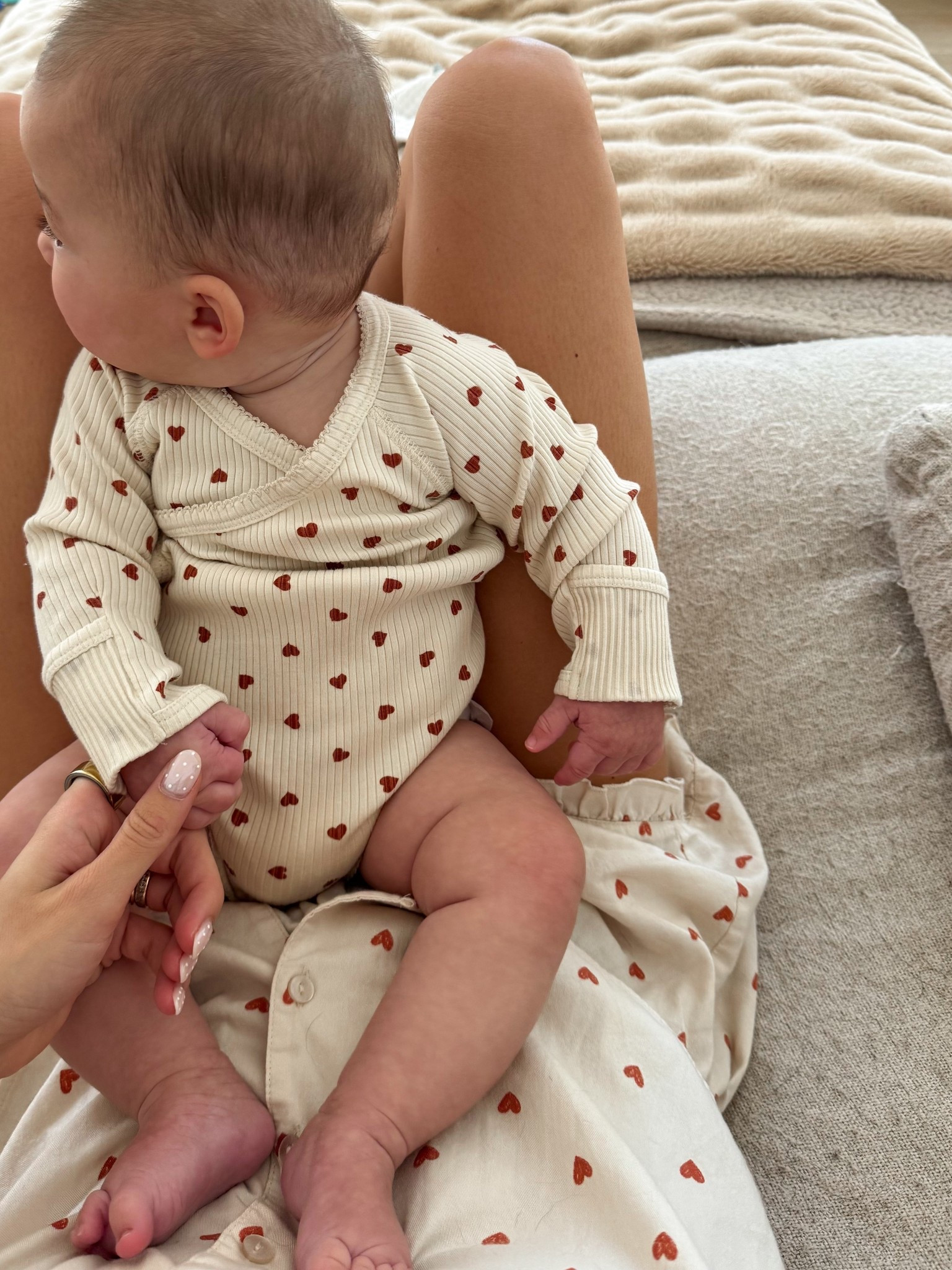 One of my favorite newborn essentials 🤍
The Quincy Mae Side Snap Bodysuit is so soft and the side snap design makes diaper changes much easier. Such a cozy staple for everyday baby outfits.

#LTKSeasonal #LTKmomlife #LTKBaby