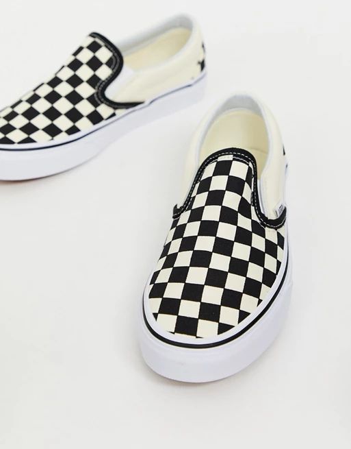 Vans Classic Slip-On checkerboard sneakers | ASOS (Global)
