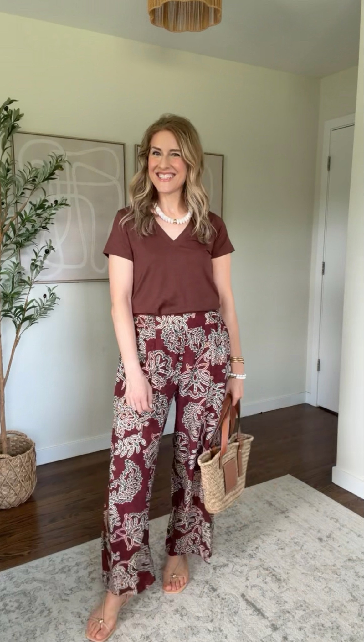 Best vneck tees! Cotton modal blend possibly tencel I have to double check! I’m in a small. #walmartfashion

#LTKOver40