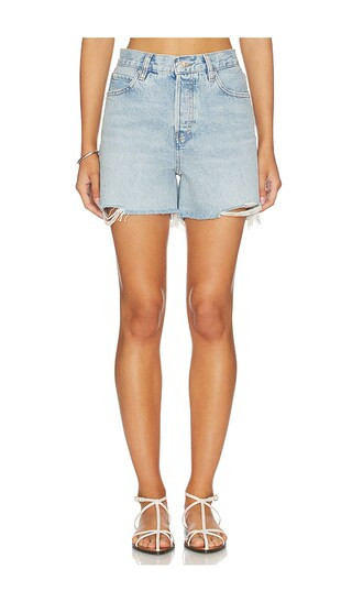 FRAME The Everyday Short in Blue. - size 30 | Revolve Clothing (Global)