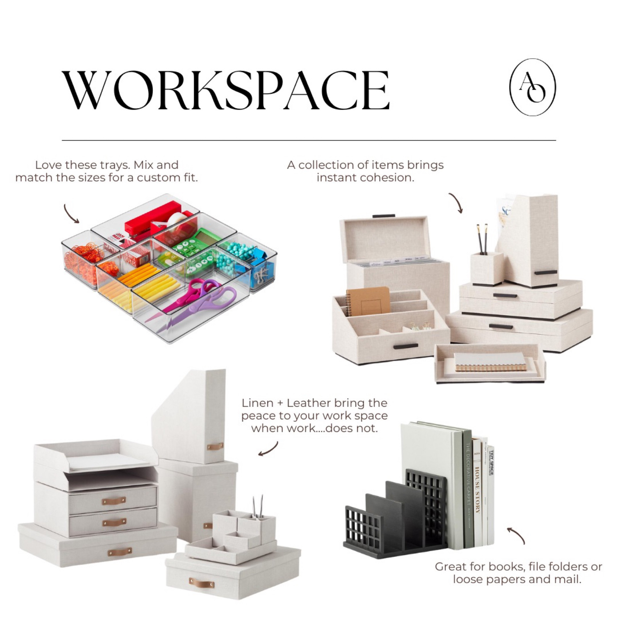 🖥️ Workspace! Day 19 of the #aullorganizedchallenge.

Work is hard enough, let’s make sure that you’re in an enviornment that not only leads to productivity, but makes you feel good. 

⏰ 15 minutes? Let’s go.

📦 Gather anything in a basket that doesn’t belong. Paper, dishes, magazines, old mail, old notes, bags — clear your workspace!

🪴 Leave only what belongs.A cute photo fram, maybe a plant, a spot for your coffee and maybe a notepad. I think a clear/minimal workspace is ideal — but do what works for you!

🌟Having products that can corral the crazy is key. Take a look at what you have around your house and see what could work! Not having luck? Check out today’s product post for ideas!

#LTKhome #LTKfamily #LTKworkwear