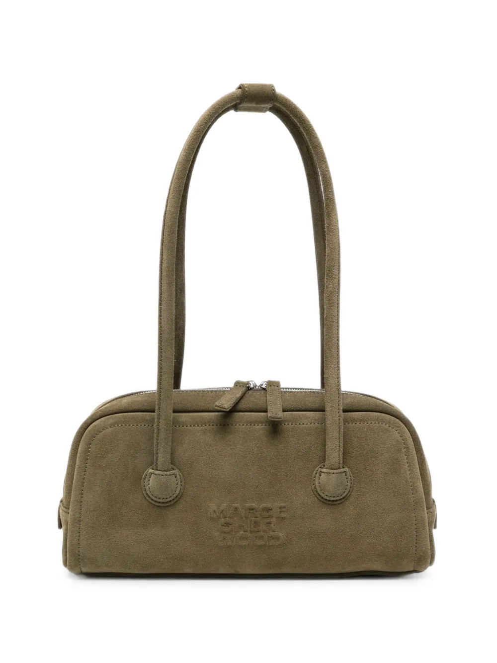 Marge Sherwood suede shoulder bag - Green | Farfetch Global