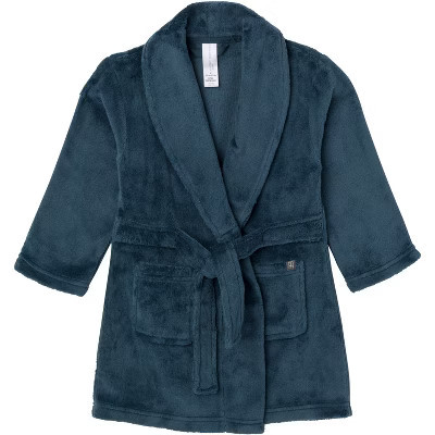 Modern Moments™ by Gerber Baby Neutral Shawl Collar Robe, Navy, Medium | Target