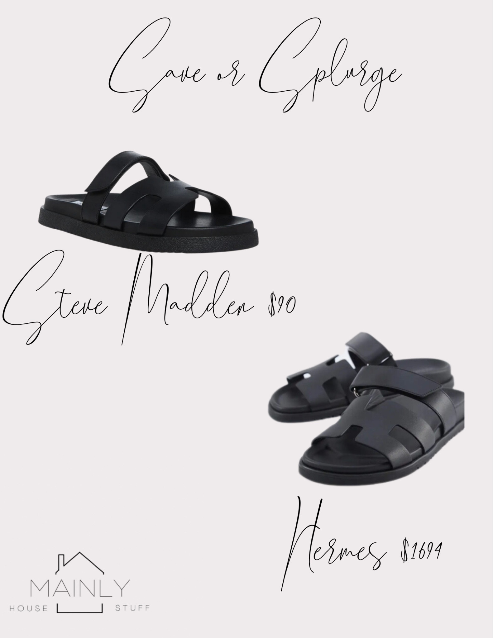 No need to break the bank with this one! Get the look for less #saveorsplurge #lookforless #sandals #blacksandals #hermes #stevenmadden

#LTKFind #LTKstyletip #LTKshoecrush