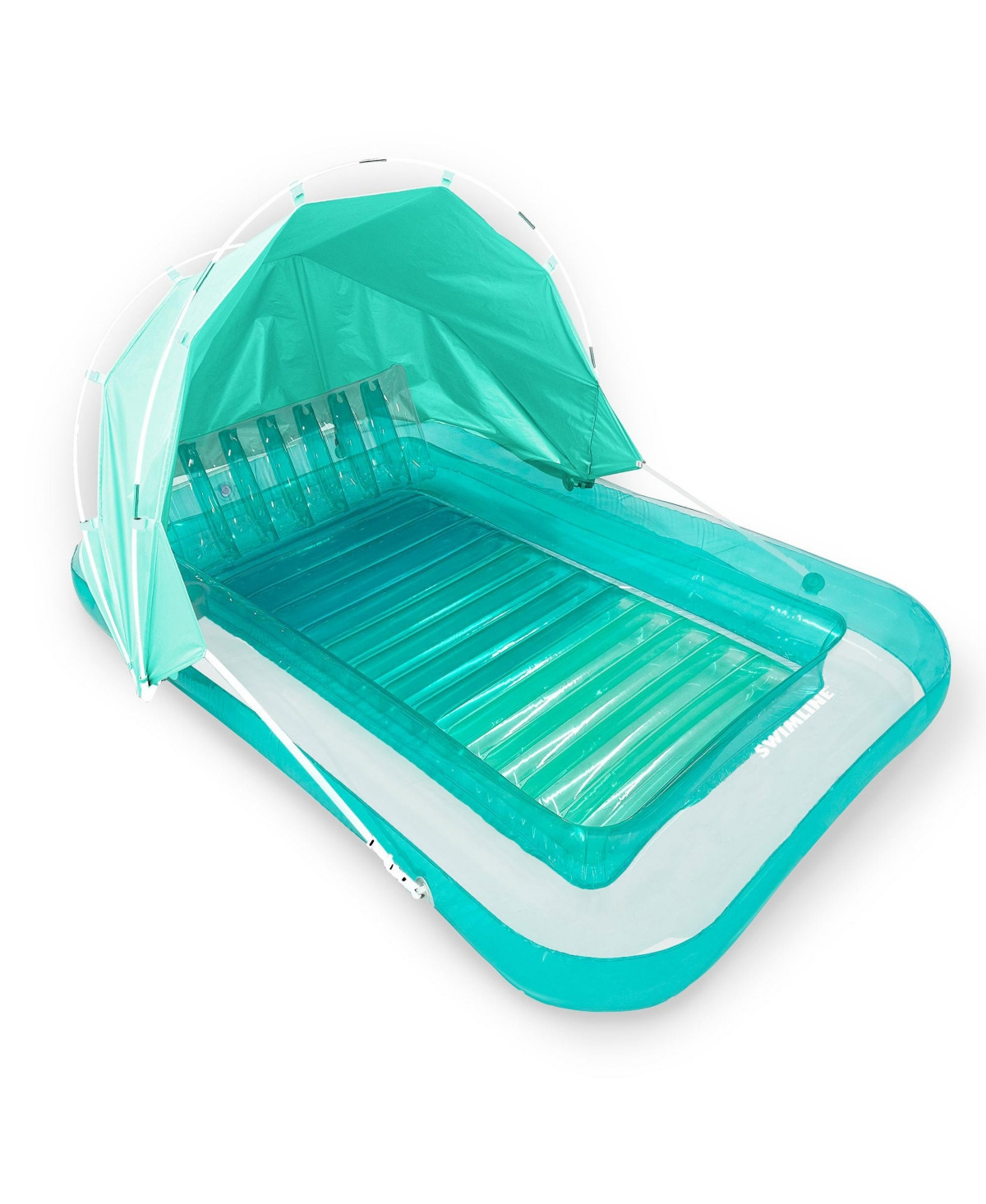 Swimline Original Inflatable Suntan Tub Lounge Float with Adjustable Shade, Mint | Macy's