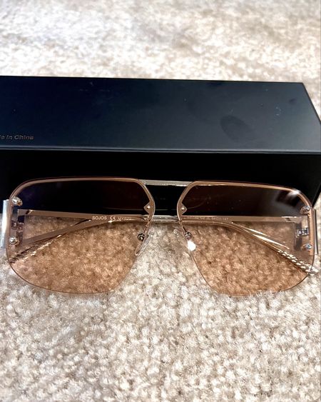 I love that these shades can be worn inside or out!! The light tint is so perfect and stylish!

#LTKStyleTip #LTKSeasonal