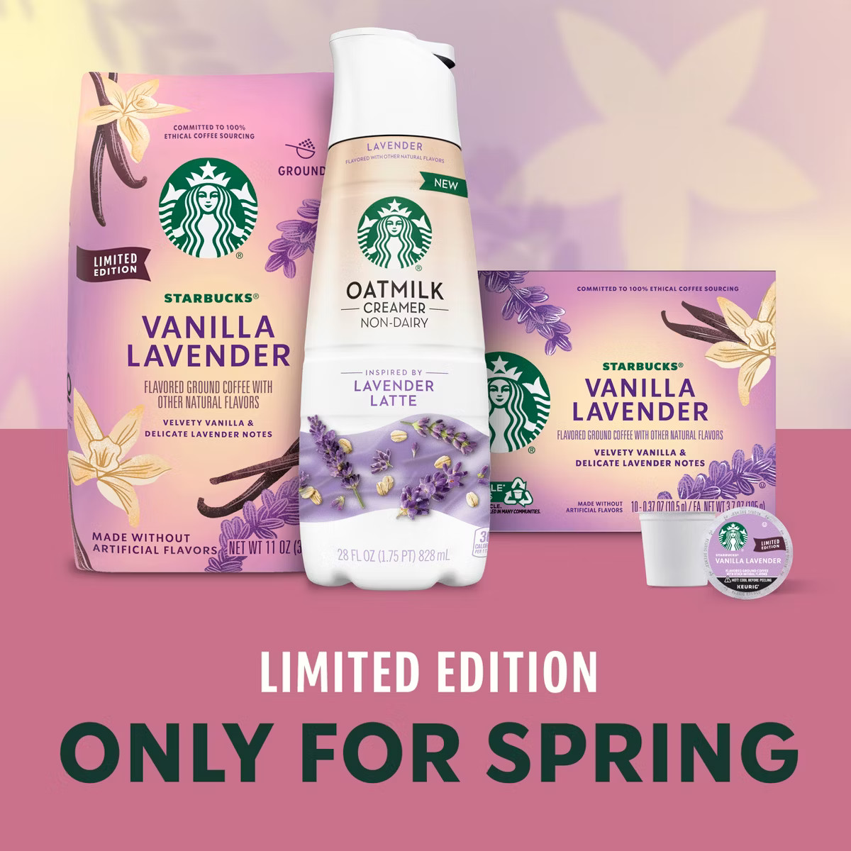 Starbucks Lavender Vanilla Ground Coffee - 11oz | Target