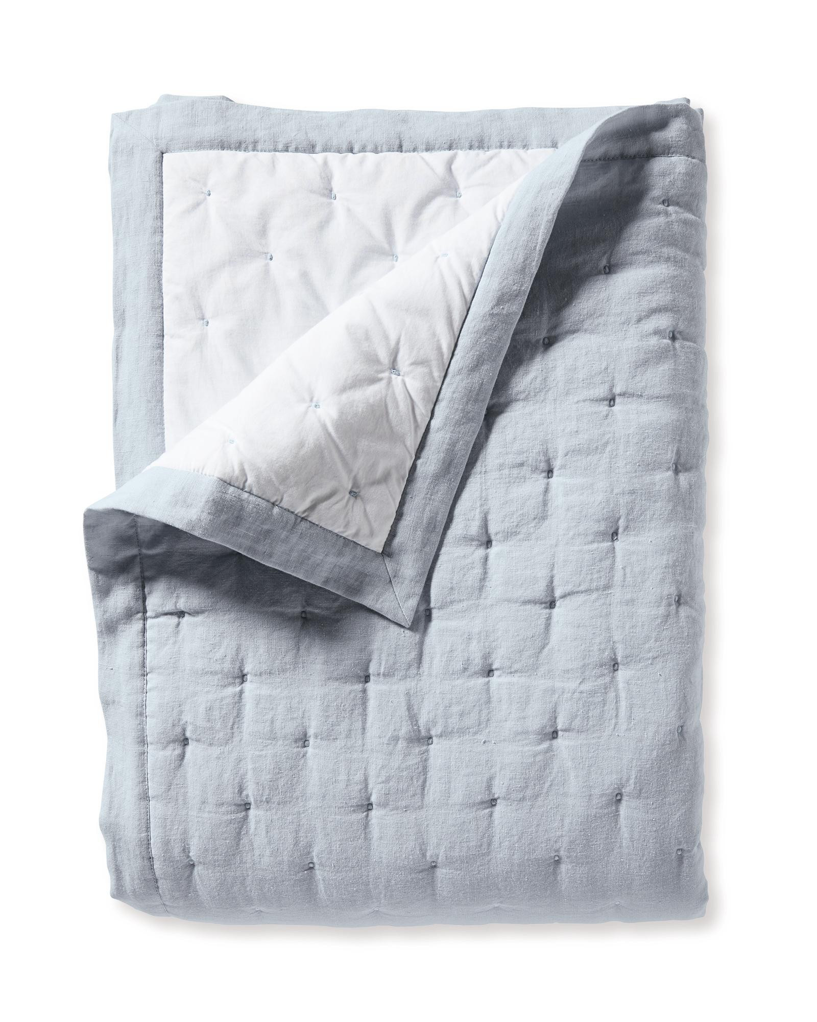 Sutter Linen Quilt | Serena and Lily