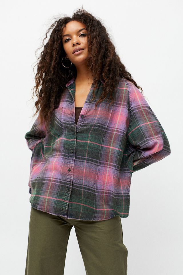 BDG Keanu Flannel Button-Down Shirt | Urban Outfitters (US and RoW)