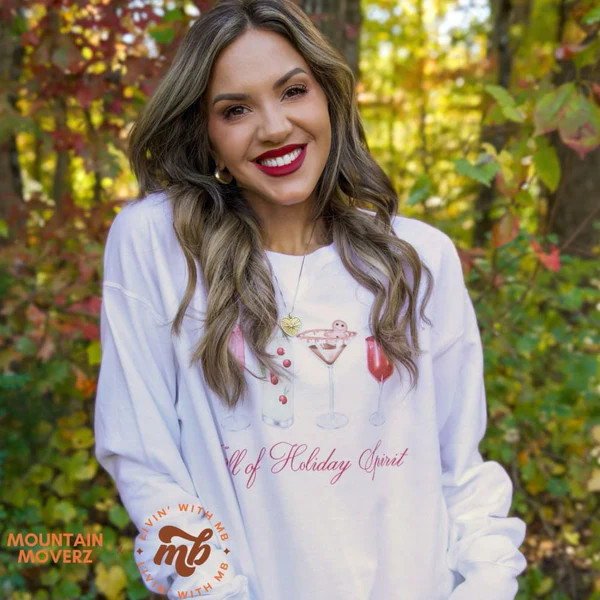 Full of Holiday Spirit Crewneck | Mountain Moverz