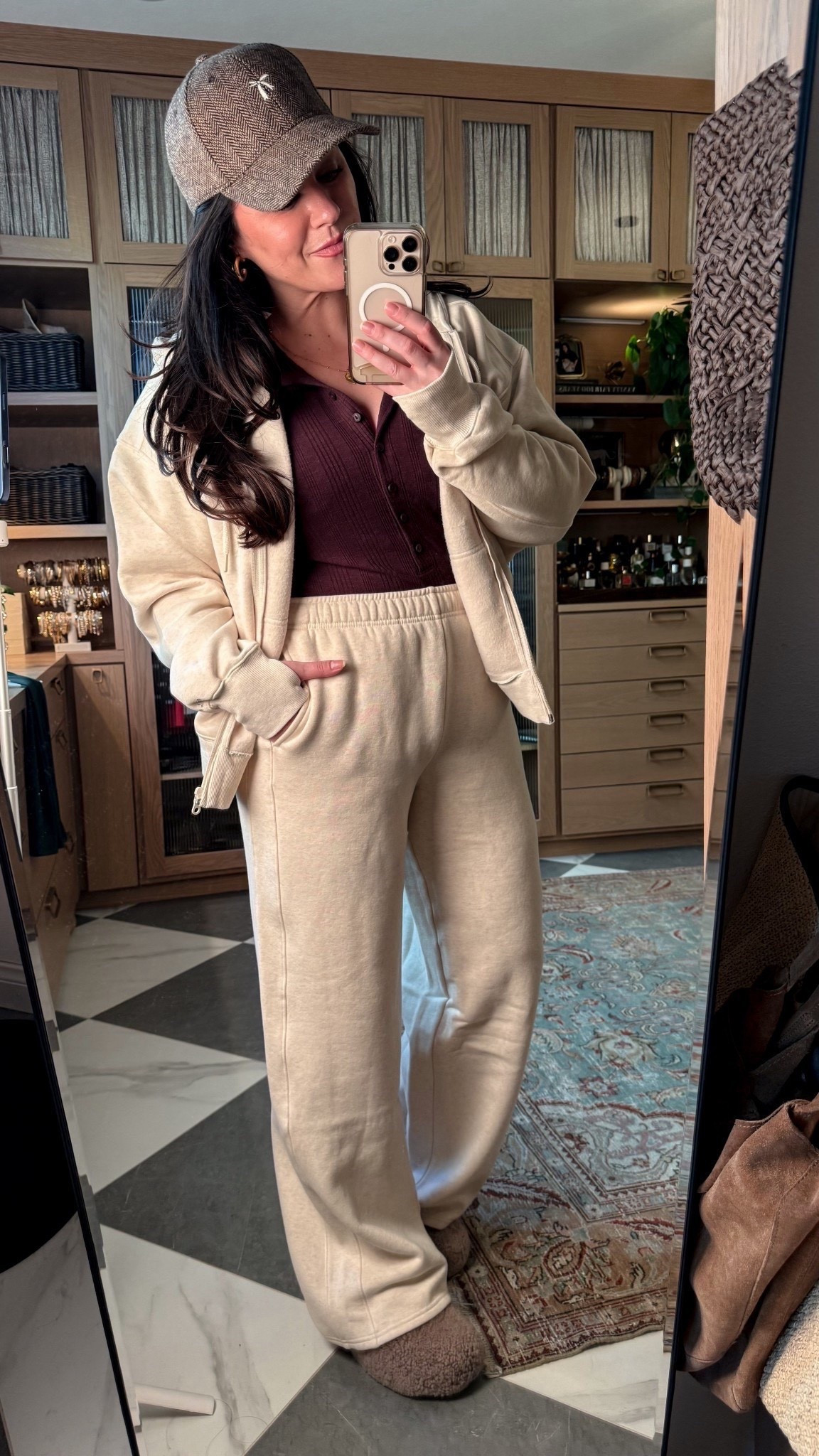 Such an easy winter favorite. Wearing a large in the pants, a medium in the jacket, and an XL in the maroon top.


#LTKSeasonal #LTKMidsize #LTKootd