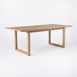 Bluffdale Wood 6 Person Rectangle Patio Dining Table - Threshold™ designed with Studio McGee | Target