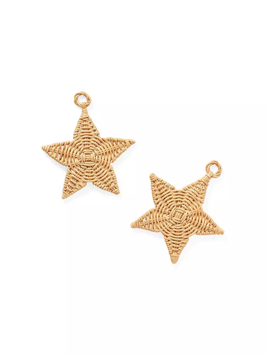 Decorative Wicker Star (Set of 2) | Serena and Lily