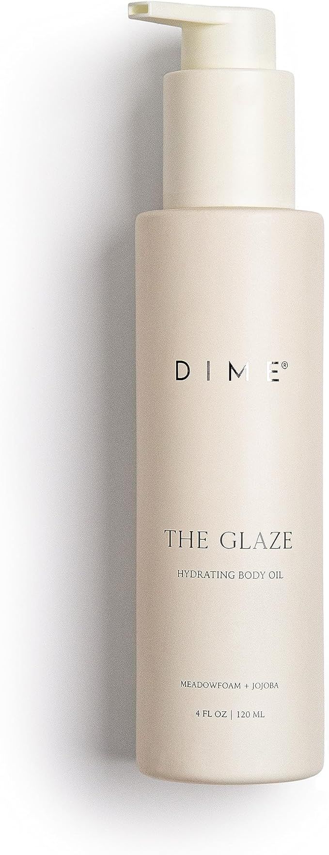 DIME Beauty Glaze Body Oil, Hydrating, Non-Greasy Massage Oil, Argan and Jojoba Oil for Skin, Bat... | Amazon (US)
