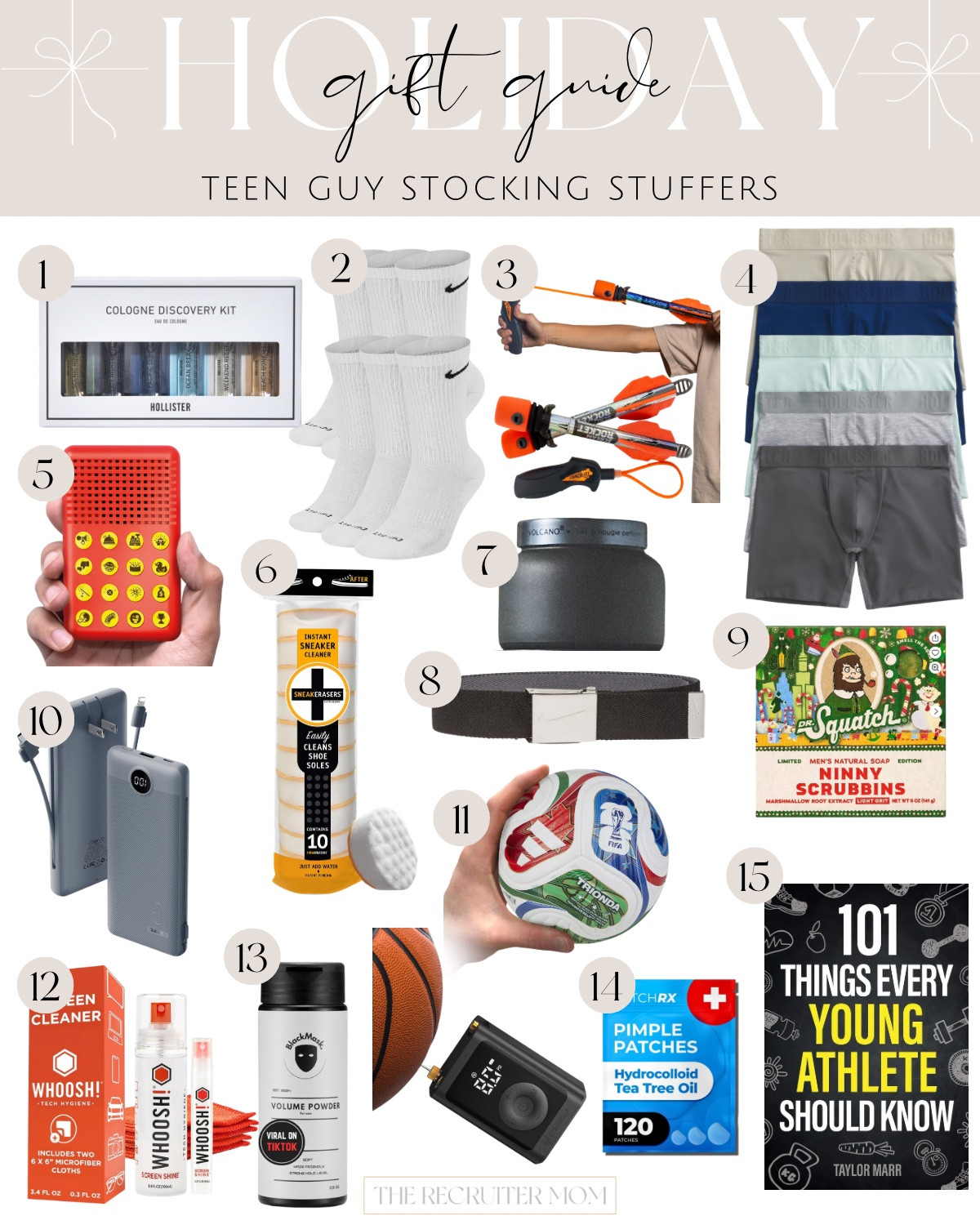 Teen guy Stocking Stuffers- 2025 Holiday Gifts - College guy gifts - high school boy gifts

#LTKHoliday #LTKU #LTKGiftGuide
