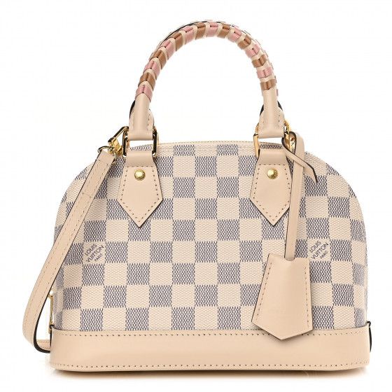 LOUIS VUITTON Damier Azur Braided Alma BB | FASHIONPHILE | Fashionphile