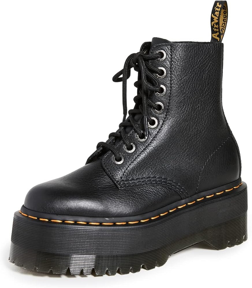 Dr. Martens Women's 1460 Pascal Max Combat Boots | Amazon (US)