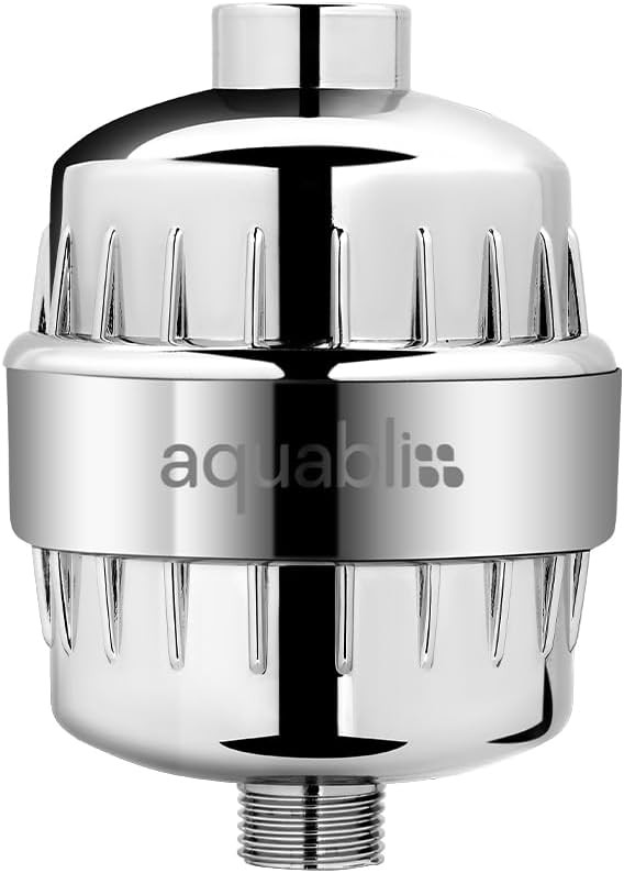 Aquabliss High Output Revitalizing Shower Filter - Reduces Dry Itchy Skin, Dandruff, Eczema, and Dramatically Improves The Condition of Your Skin, Hair and Nails - Chrome (SF100) | Amazon (US)