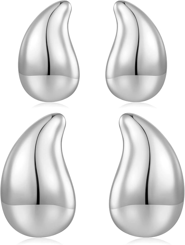 MUYAN Waterdrop Earrings for Women,Multi Colored Tear Drop Earrings | Amazon (US)