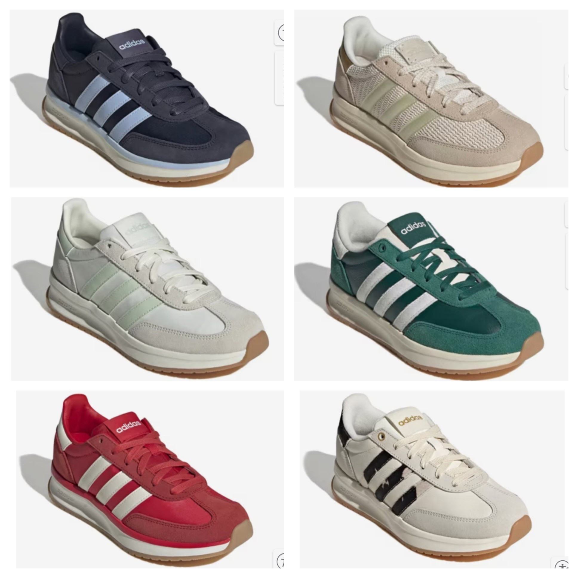 Women’s adidas run sneaker, tts, very comfy