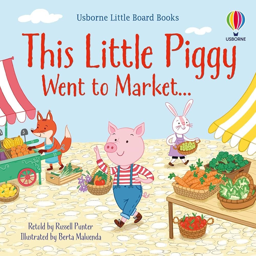 This little piggy went to market (Little Board Books) | Amazon (US)