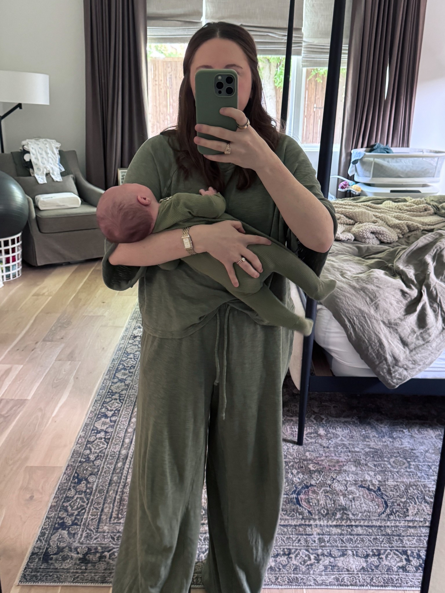 This set has been on rotation for me recently. So easy to throw on, lightweight, and still really cute! 💚

#LTKdayinmylife #LTKmomlife #LTKootd