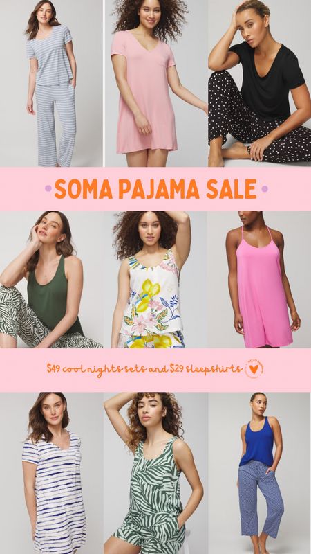 Soma pajama sale… $49 cool nights set + $29 sleep shirts 

#LTKover40 #LTKsalealert #LTKSeasonal
