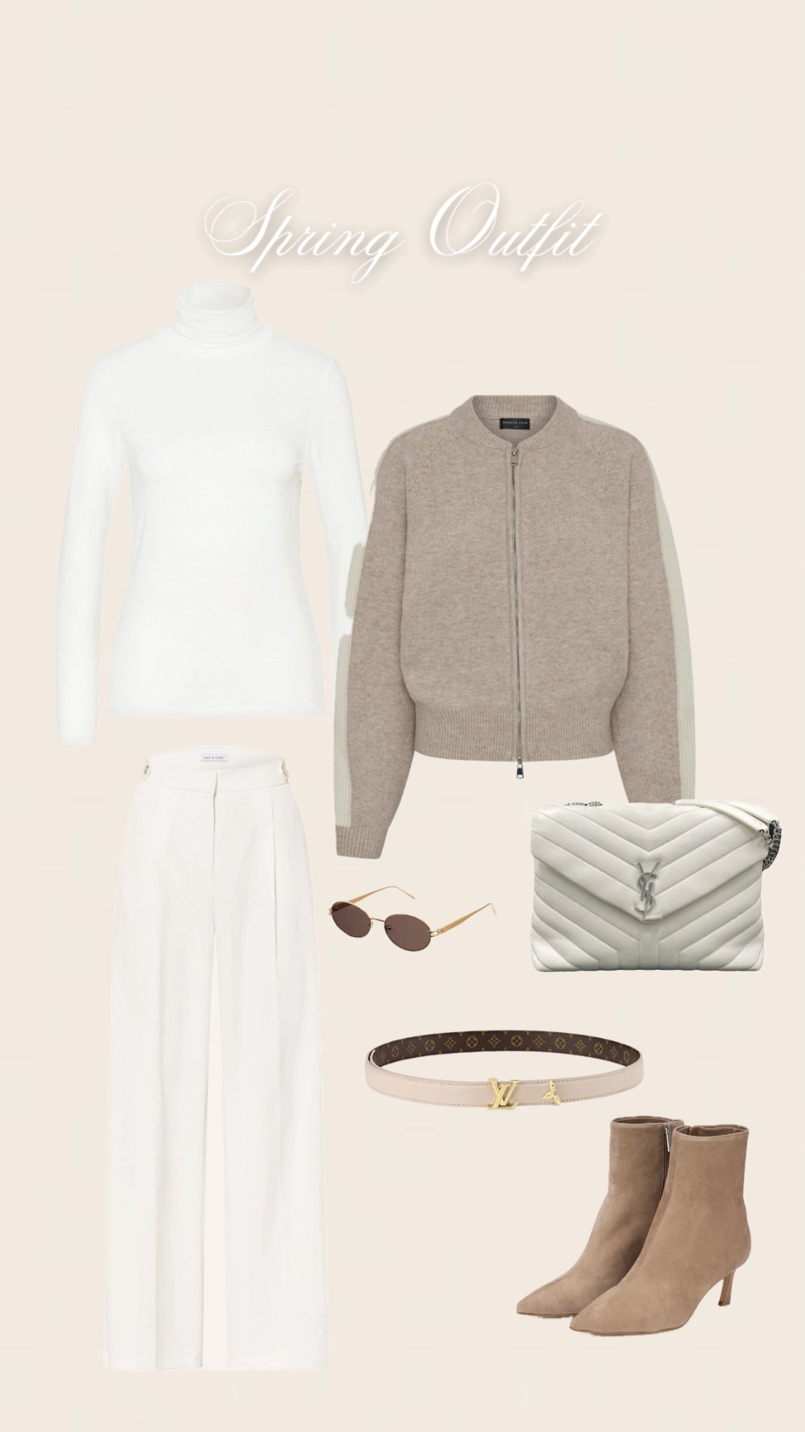 #springoutfit #beigelook #allbeige

#LTKSeasonal #LTKootd