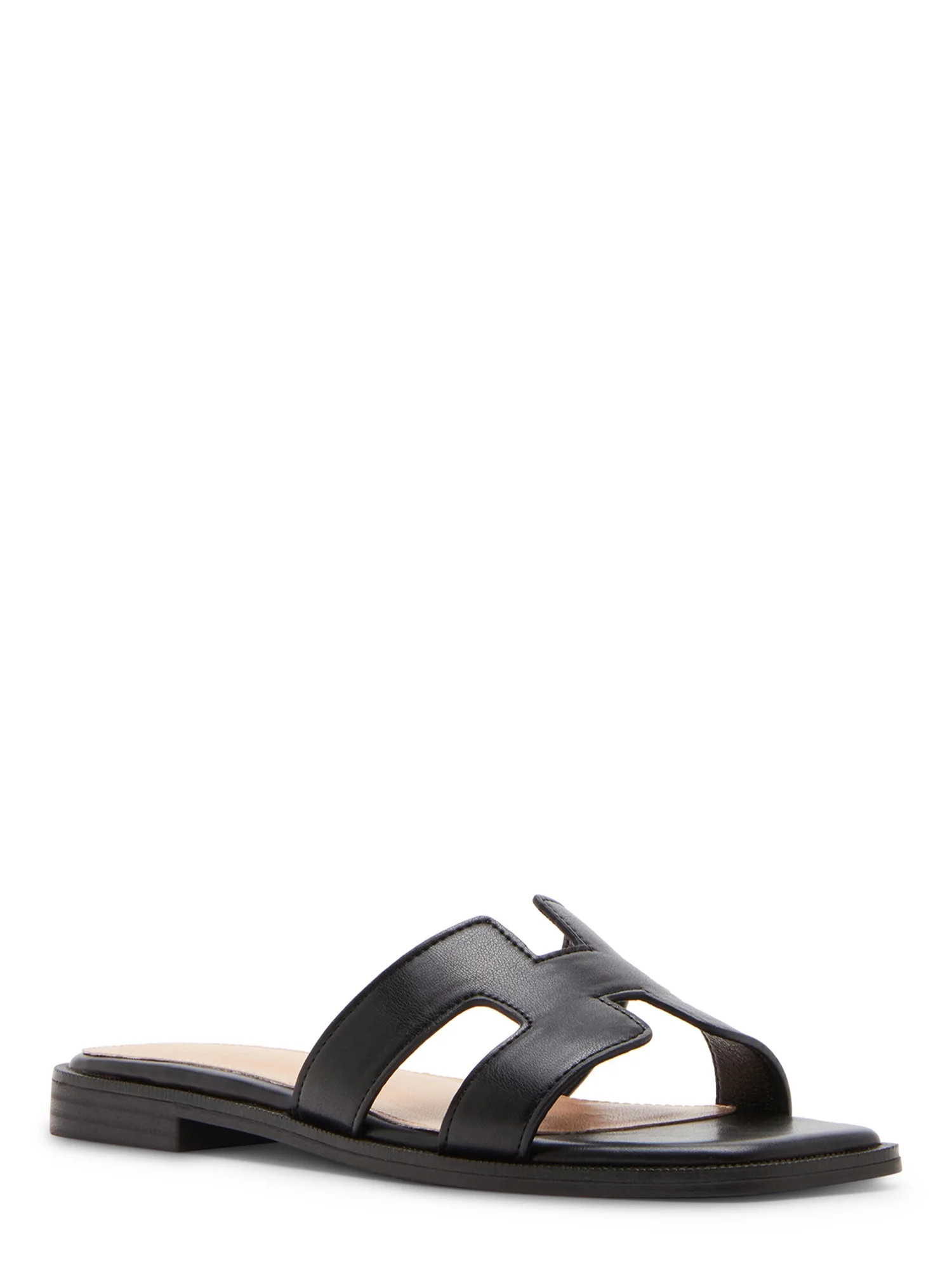 Madden Girl Women's Hailey H-Band Flat Slide Sandal | Walmart (US)