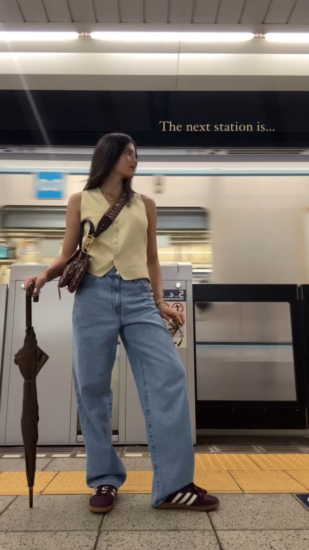 pictures before getting on the metro