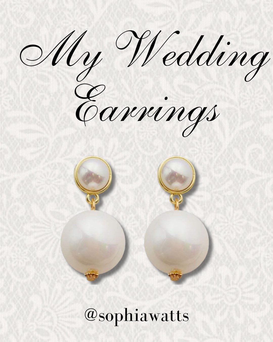 100% my most asked question!! “Where did you get your wedding earrings?!” 👰🏼‍♀️

#LTKstyletip #LTKfindsunder50 #LTKbeauty