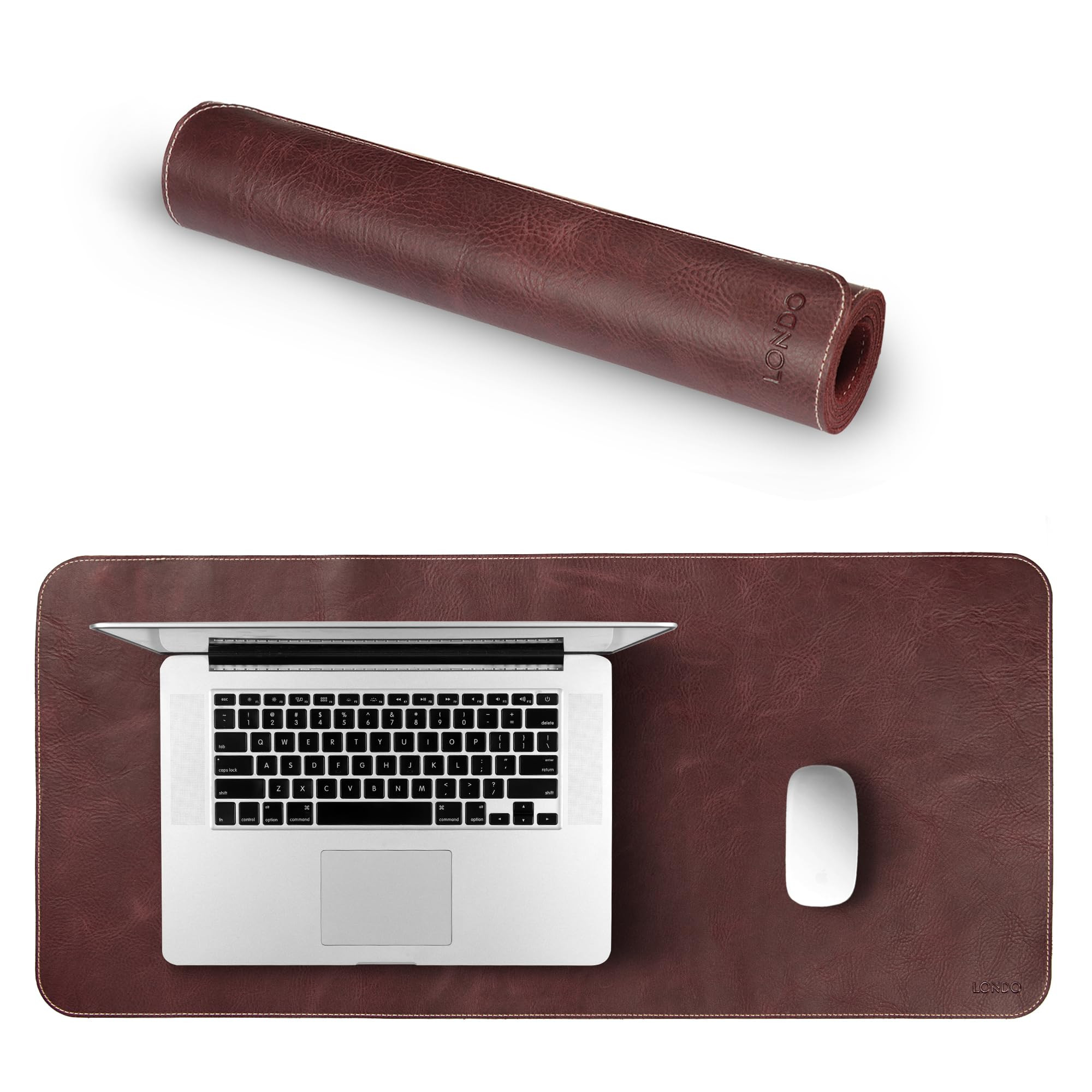 Top Grain Leather Extended Mouse Pad – Large Desk Mat for Office & Gaming, Smooth Writing Surfa... | Amazon (US)