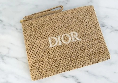 Christian Dior Pouch bag Summer Rattan Beige 2025 Original Novelty | eBay | eBay US