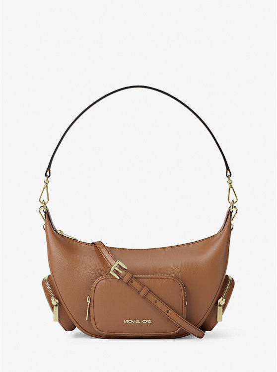 Merritt Medium Pebbled Leather Convertible Shoulder Bag | Michael Kors US