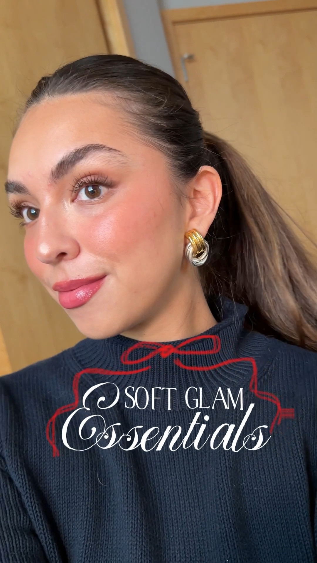 These have been my go to products for a soft glam look! I think this is the perfect holiday glam!! Wearing shade raspberry jelly in the lip tint, lean in lip shape, and date cake in the rhode pocket blush! Also I have the light palette in the Mary Phillips palette + using the swan palette of the hourglass ambient lighting edit palette :) 

#softglam #grwm #makeuproutine #beautyroutine #holidayglam #holidaymakeup #everydaymakeup 

#LTKmorningroutine #LTKCyberWeek #LTKgrwm