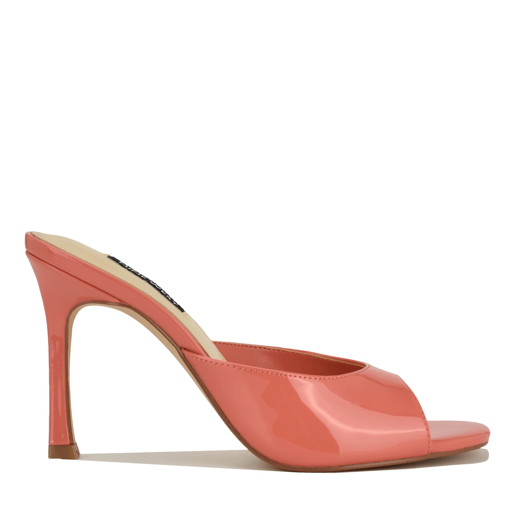 Women's Kisco Mule Sandals - Coral Patent | Nine West | Nine West (US)